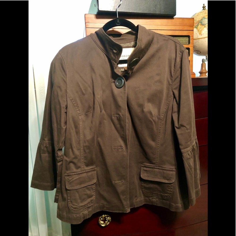 Sonoma 🦋 Lightweight Blazer Misses Sz XL